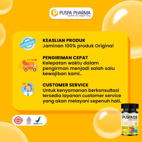 Puspa D3 Chewable - Gambar 5