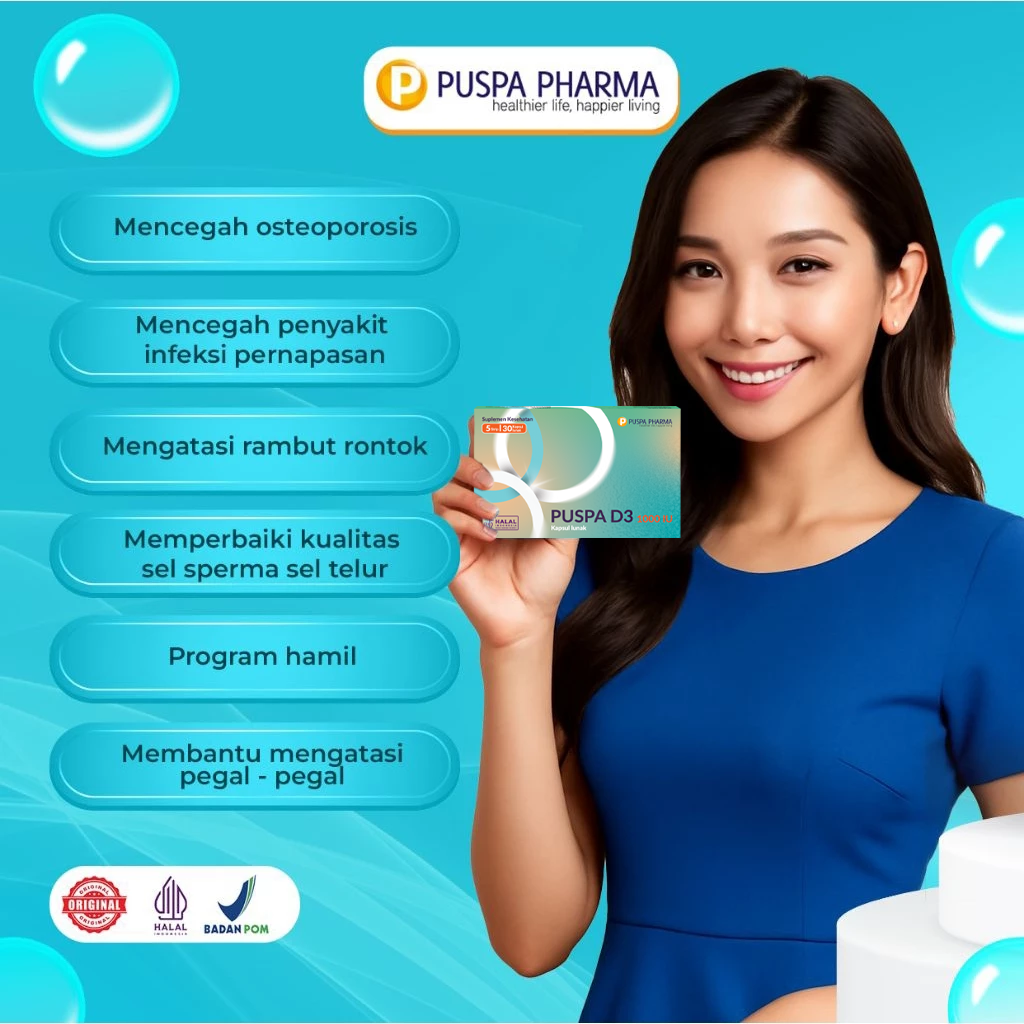 Puspa D3 1000 IU - Gambar 2