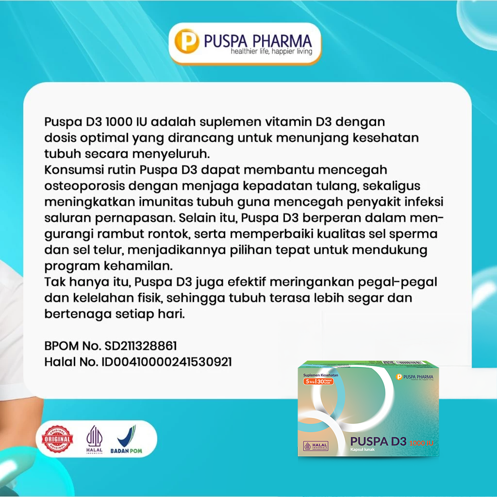 Puspa D3 1000 IU - Gambar 4